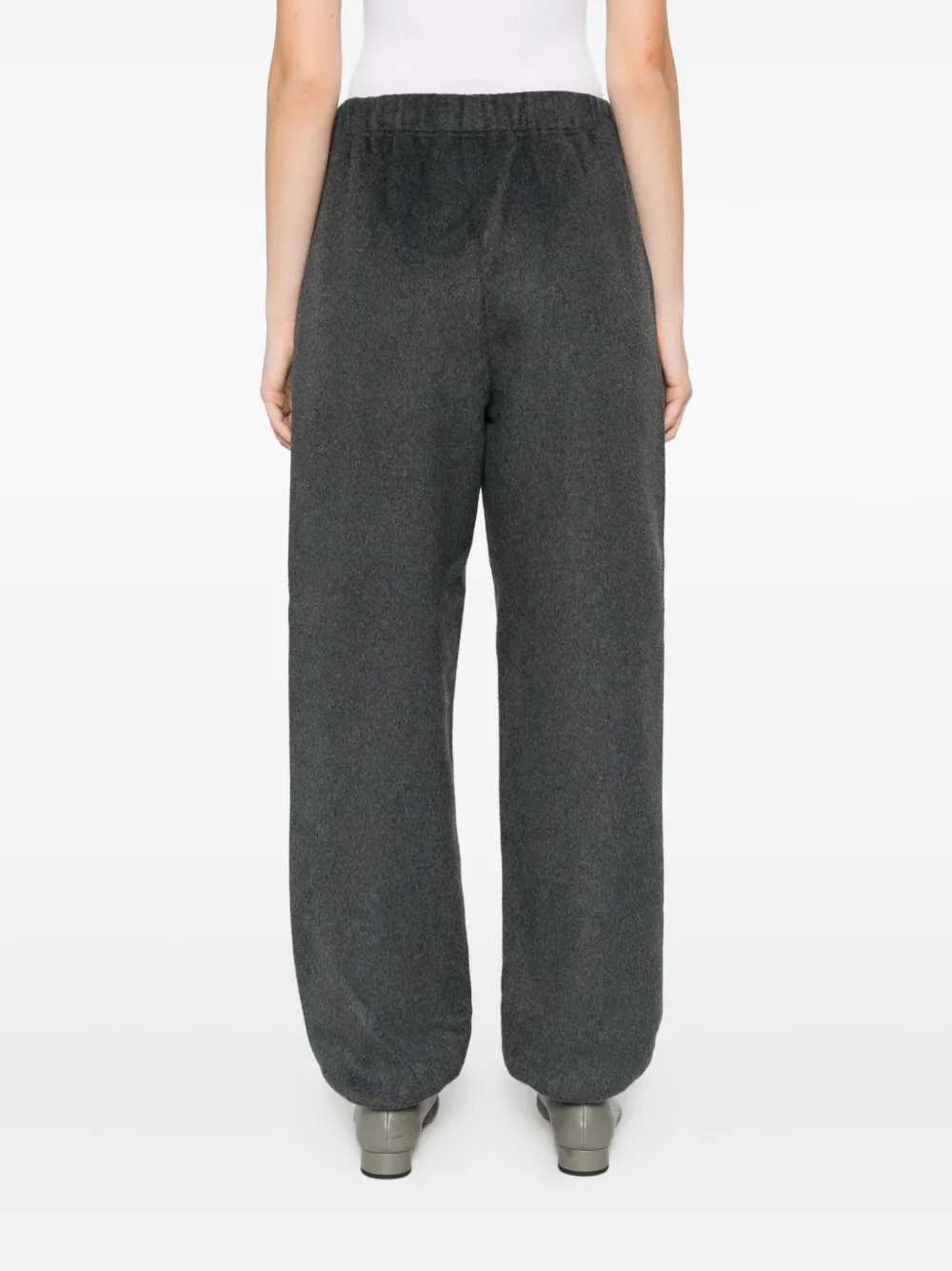 The Frankie Shop Elastische broek Grijs