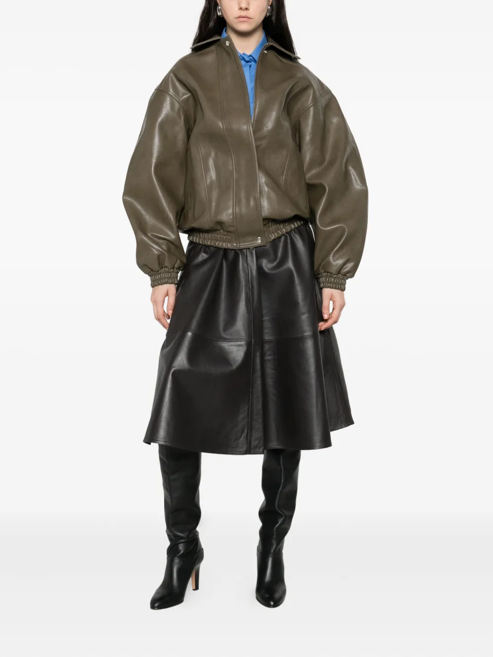 The Frankie Shop Jaqueta com fechamento por zíper | Jaqueta de pelos | Image 2