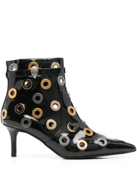 Kurt Geiger London eyelet strap boots
