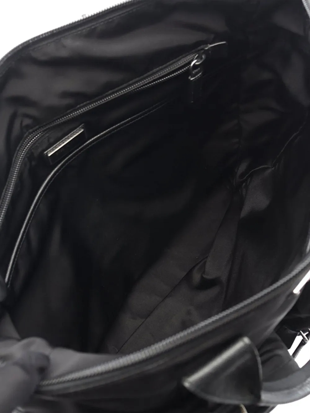 Pre-owned Prada 2013-2025 Tessuto Montagna Tote Backpack In Black