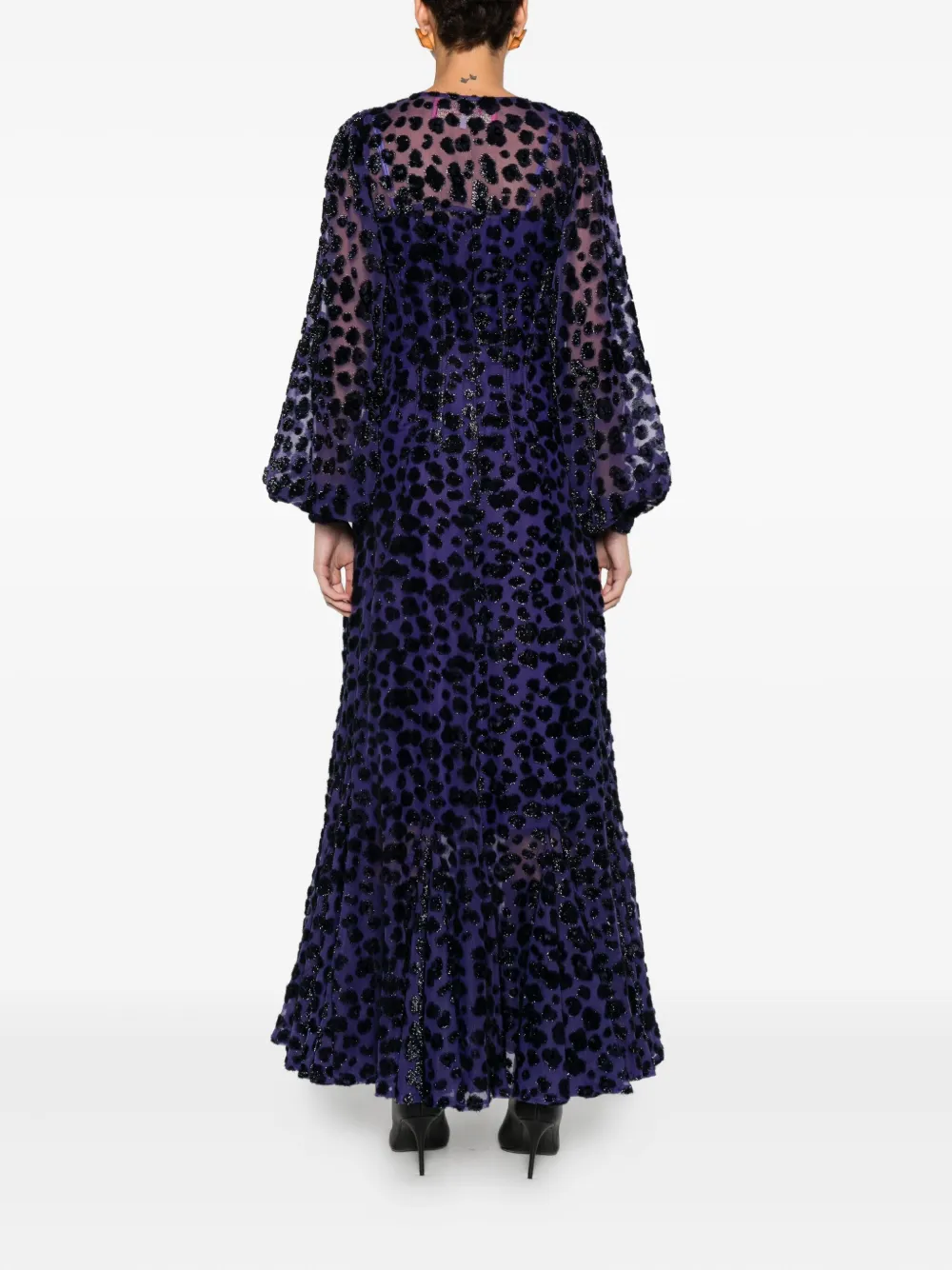 Miau By Clara Rotescu Martinez Dress In Purple