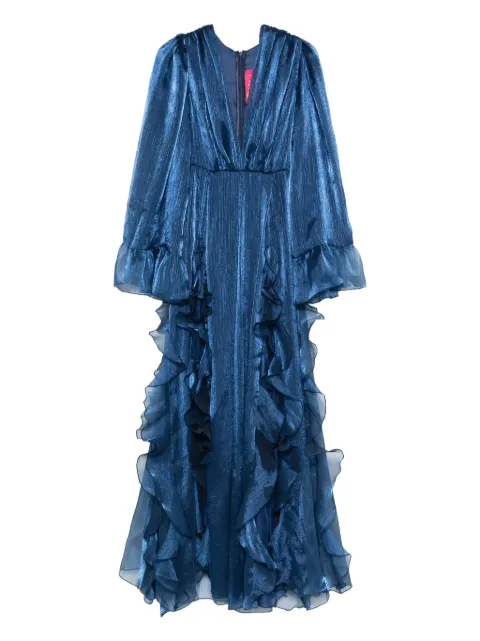 MIAU by Clara Rotescu ruffled Costa dress