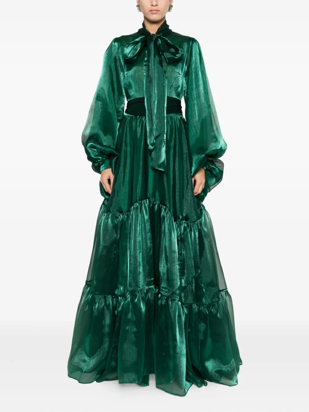 MIAU by Clara Rotescu Hernandez dress - Groen