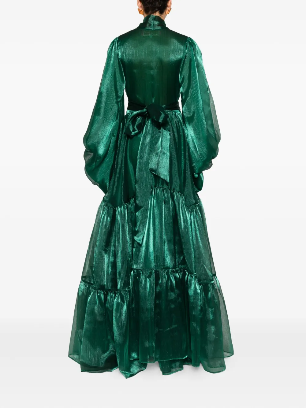 Miau By Clara Rotescu Hernandez Dress In Green