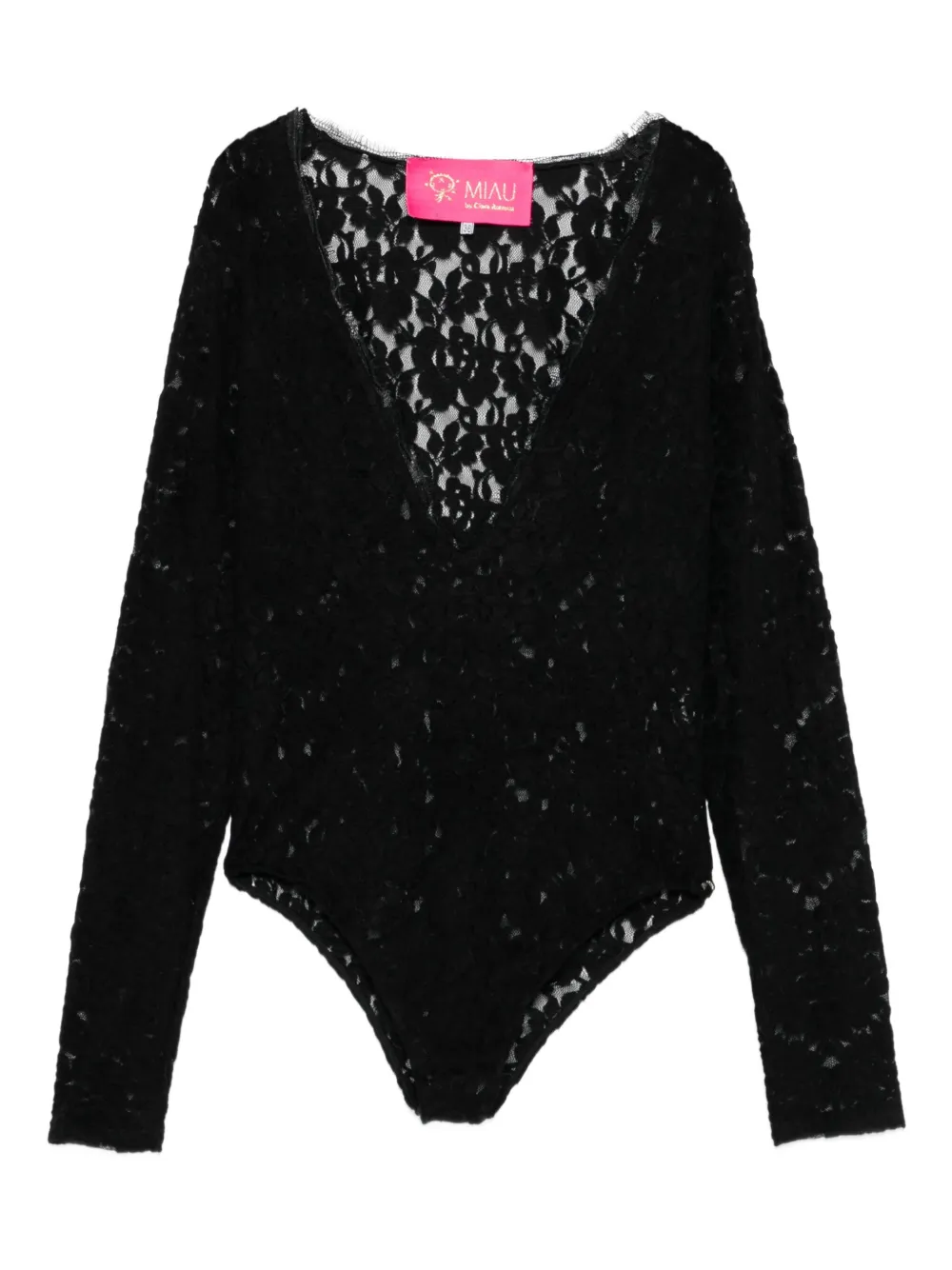 MIAU by Clara Rotescu body Torres de encaje | negro | Image 1