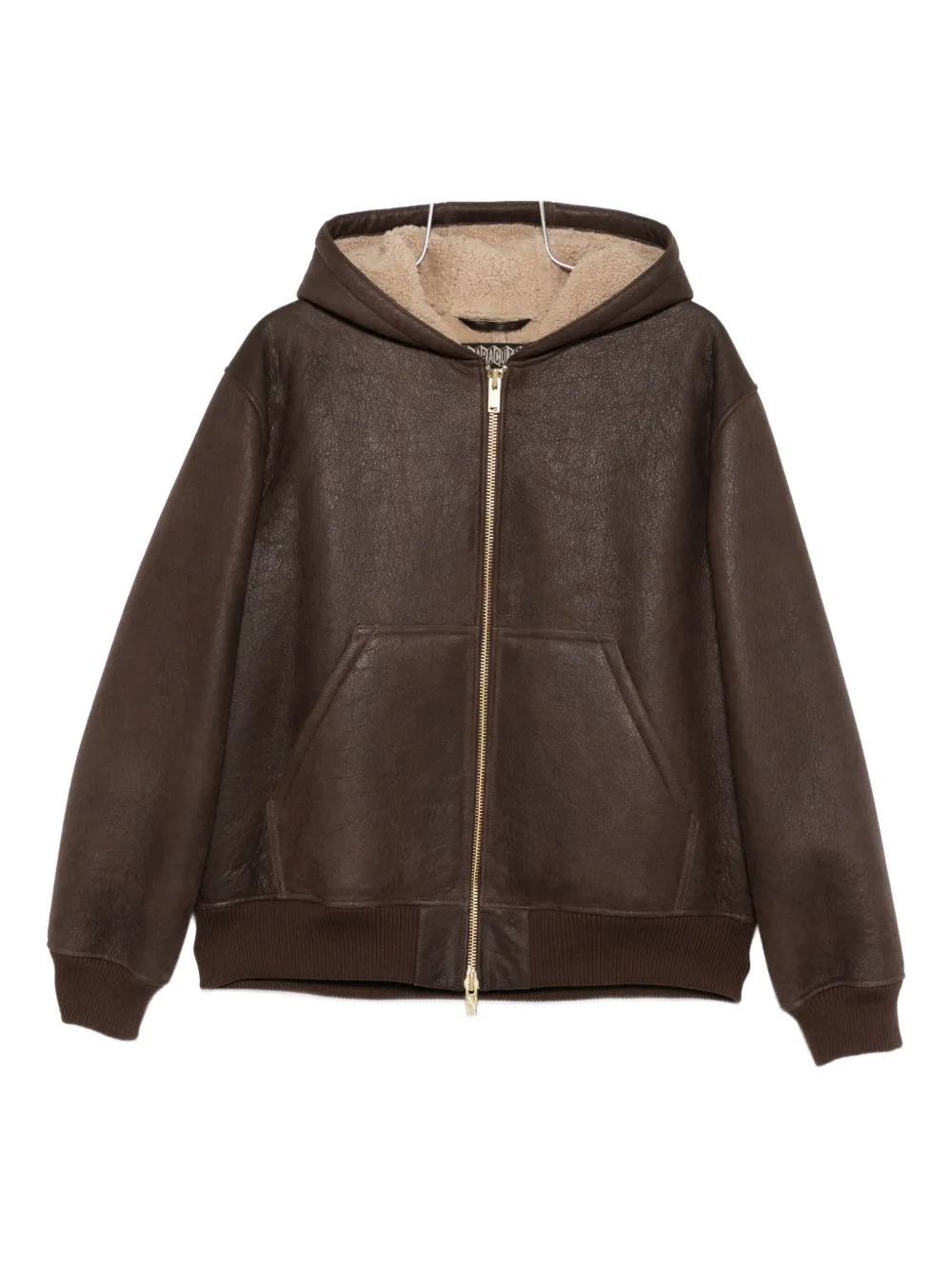 Baracuta Hooded Zip-fastening Jacket In Brown