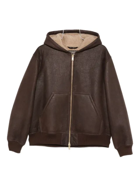 Baracuta hooded zip-fastening jacket