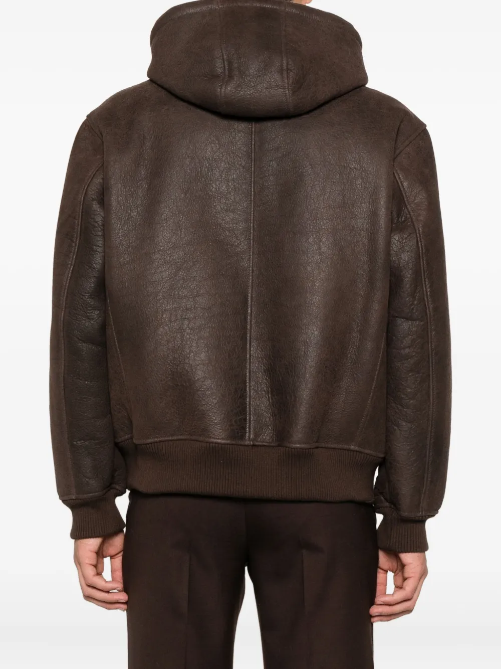 Baracuta Hooded Zip-fastening Jacket In Brown