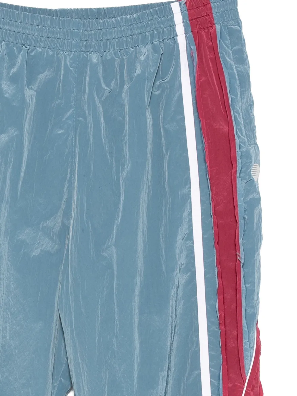 Martine Rose Trainingsbroek met streep-detail Blauw