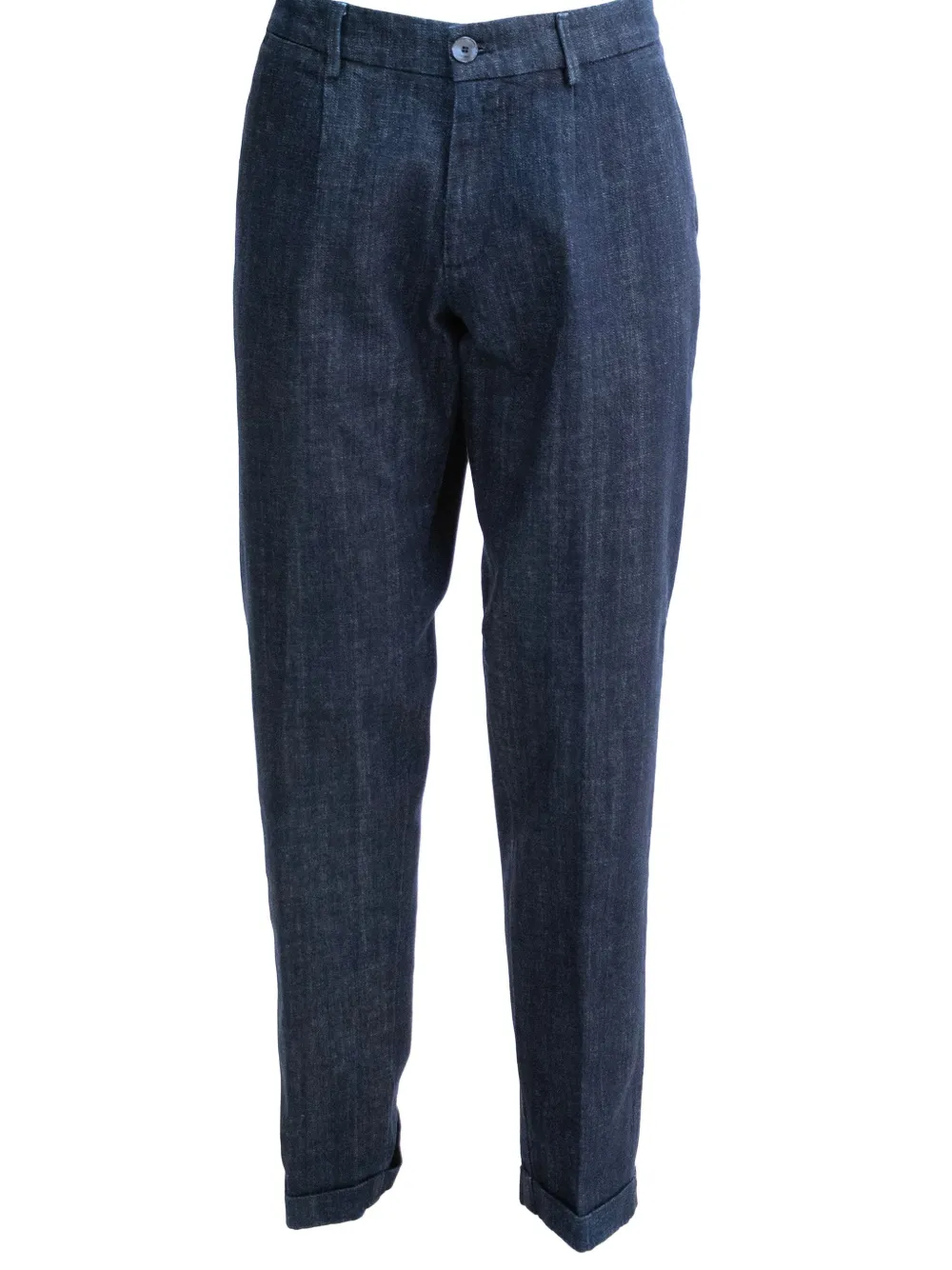 Cruna Button-fastening Tapered Jeans In Blue