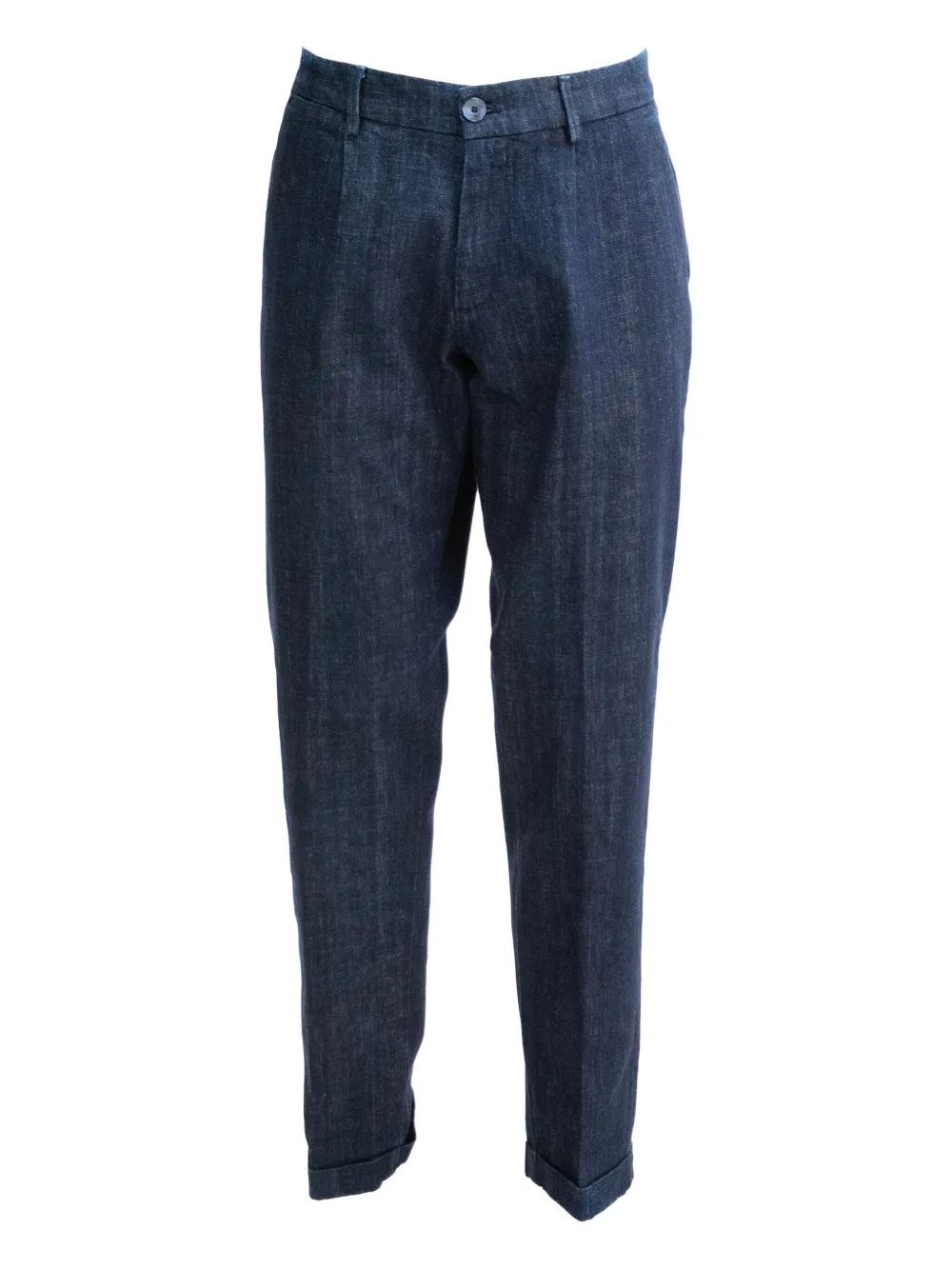 Cruna button-fastening tapered jeans | Blue | Image 1