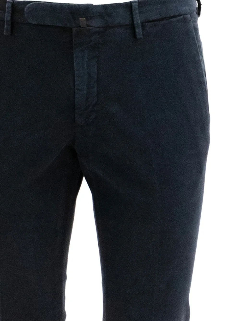 Incotex Broek met textuur - Blauw