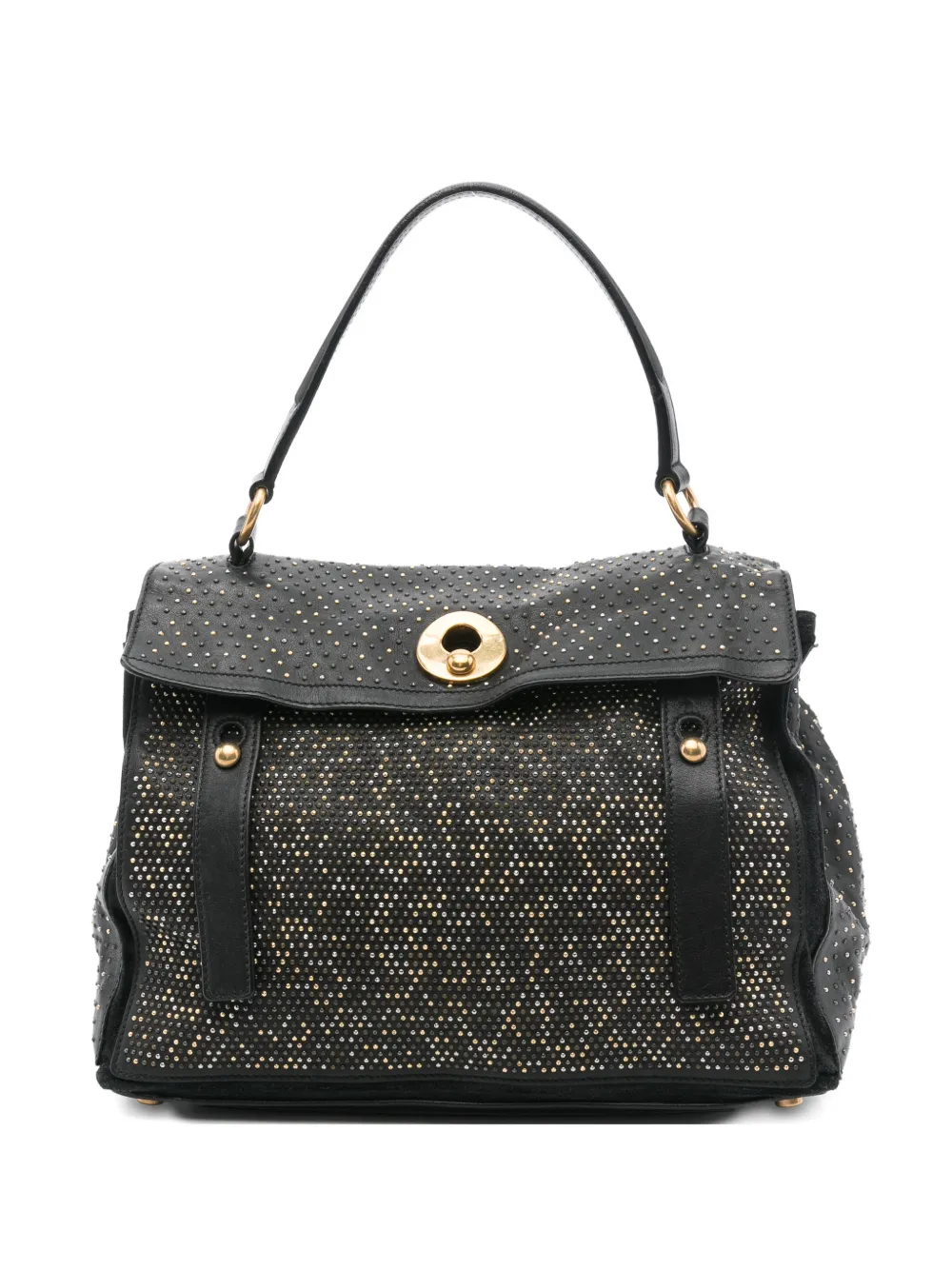 Saint Laurent Pre-Owned Borsa tote Muse Two anni 2010 - Nero