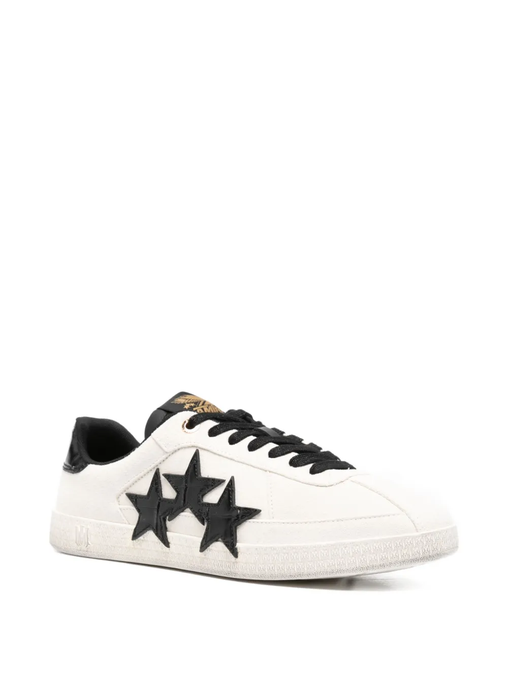 AMIRI Veterschoenen met ster-applicatie Wit