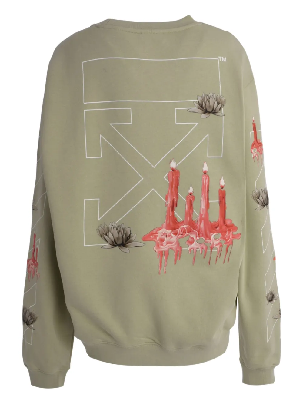 Off-White sudadera Candles Arrow | Sudaderas | Image 2