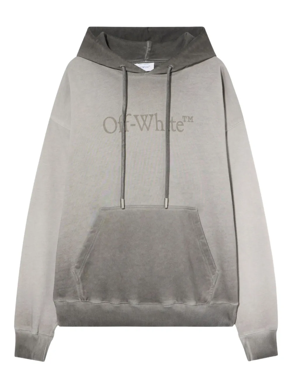 Off-White Laundry Skate cotton hoodie - Grey