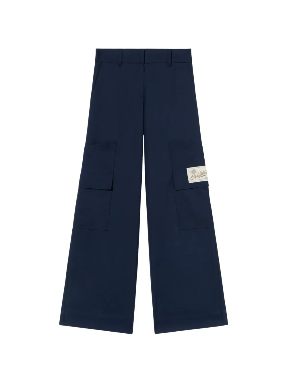 Off-White cargo-pocket trousers - Blue