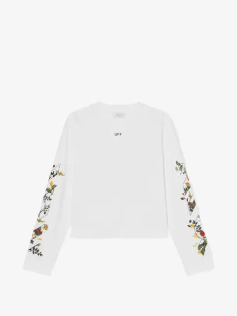 Off-White Arrow flowers T-shirt