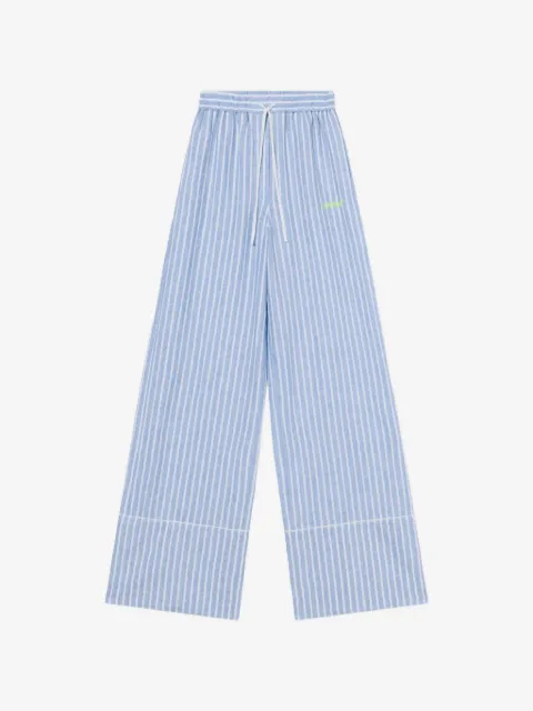Off-White pantalon long à rayures