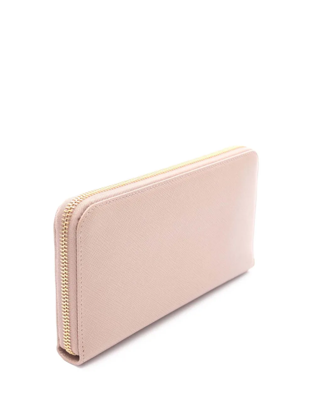 Prada Pre-Owned 2013-2025 Saffiano Triangle Logo Wallet long wallets | Image 2