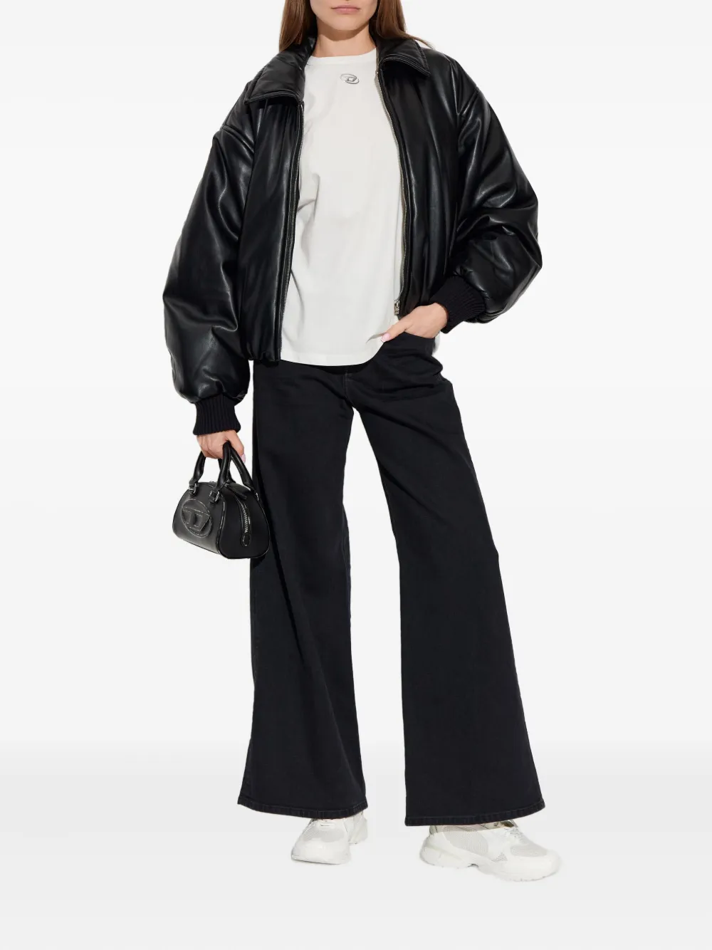 Diesel 1978 D-Akemi 09n89 jeans - Zwart