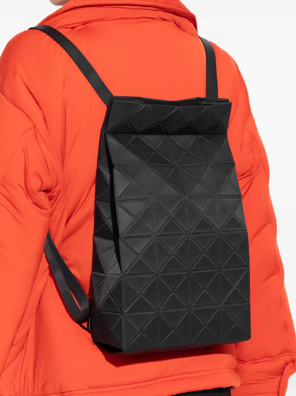Bao Bao Issey Miyake geometric-pattern backpack - Zwart