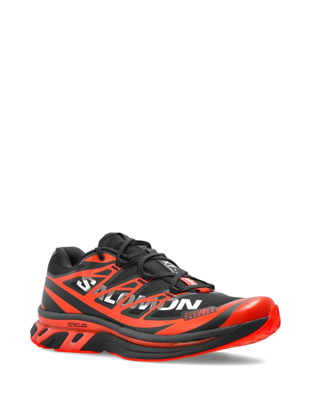 Mm6 Maison Margiela Xsalomon Lace-up Sneakers In Black