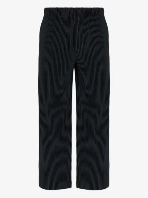 Homme Plissé Issey Miyake pantalon en velours côtelé
