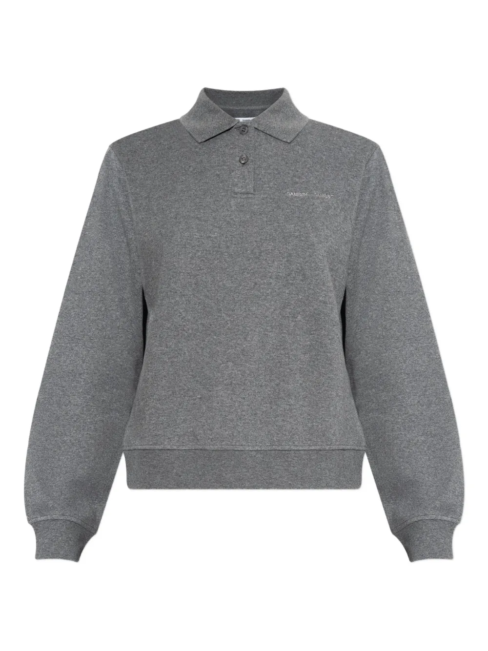 SAMSOE SAMSOE playera tipo polo Sadory | gris | Image 1