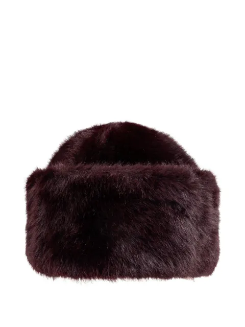 STAND STUDIO faux fur hat