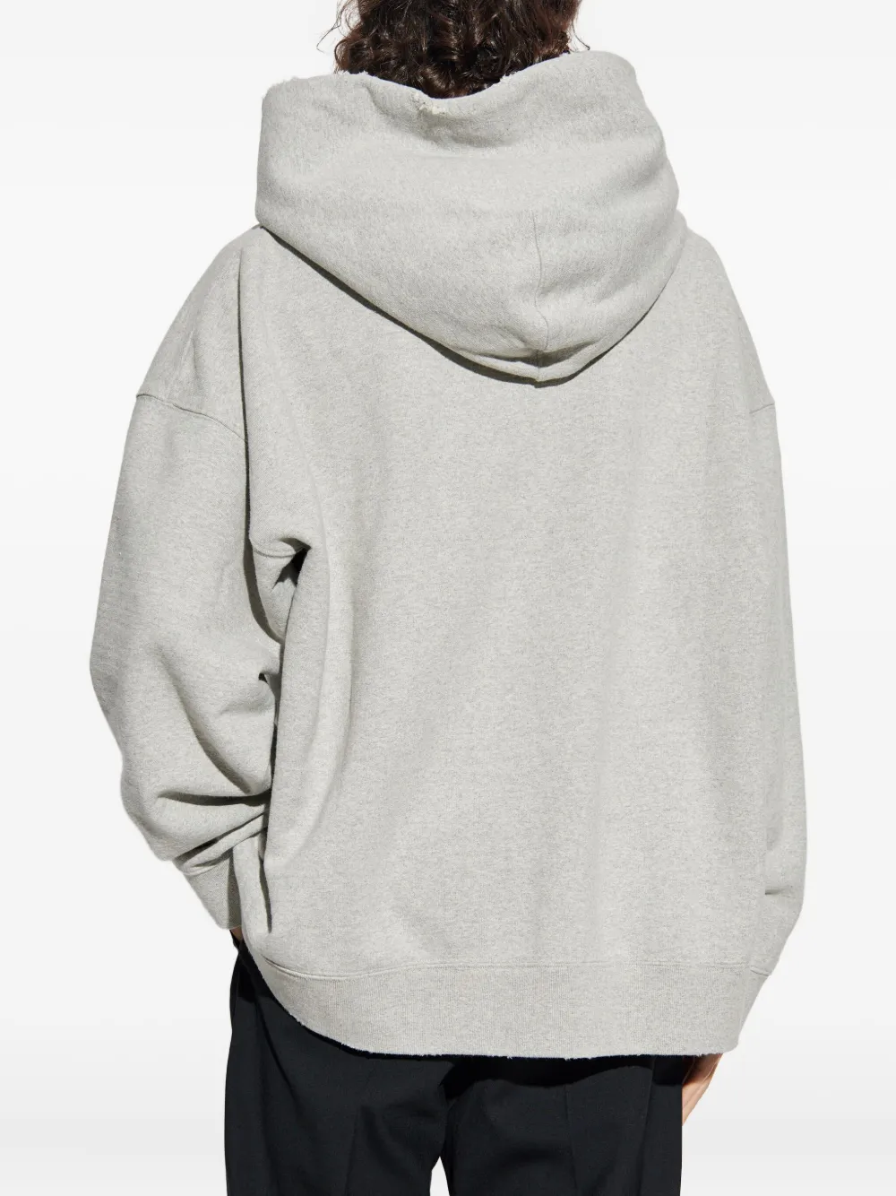 DSQUARED2 Gerafelde hoodie Grijs