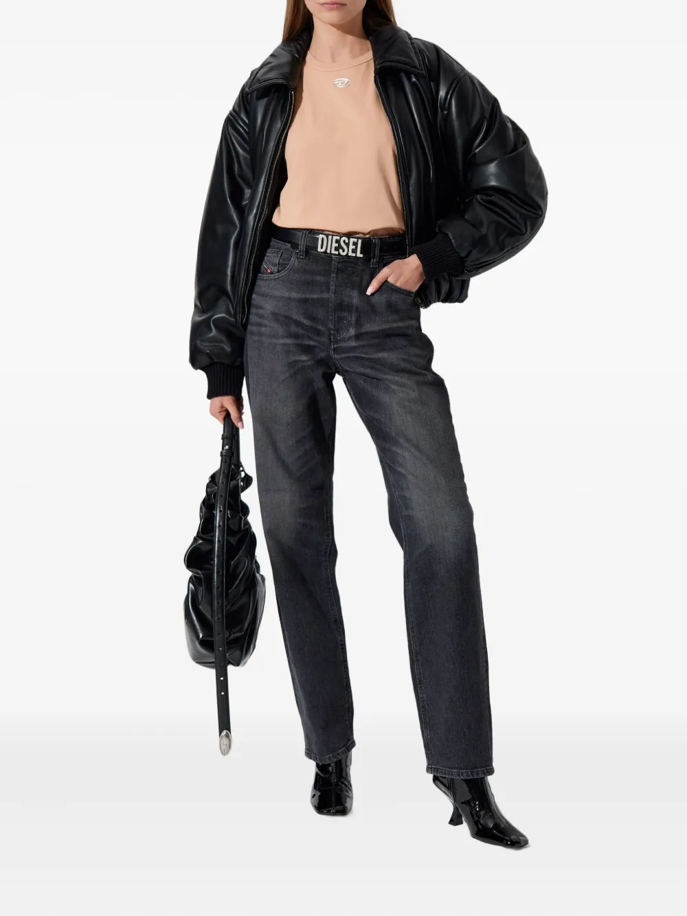 Diesel Normy Od S1 oval-D T-shirt Beige