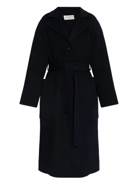 Officine Generale belted wool coat