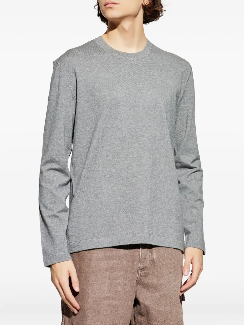 Officine Generale T-shirt met lange mouwen Grijs