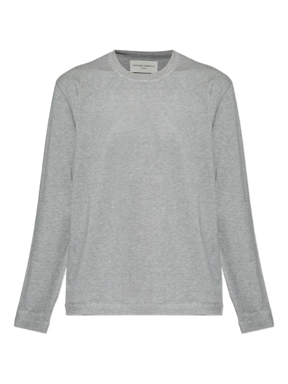 Officine Generale playera manga larga | gris | Image 1