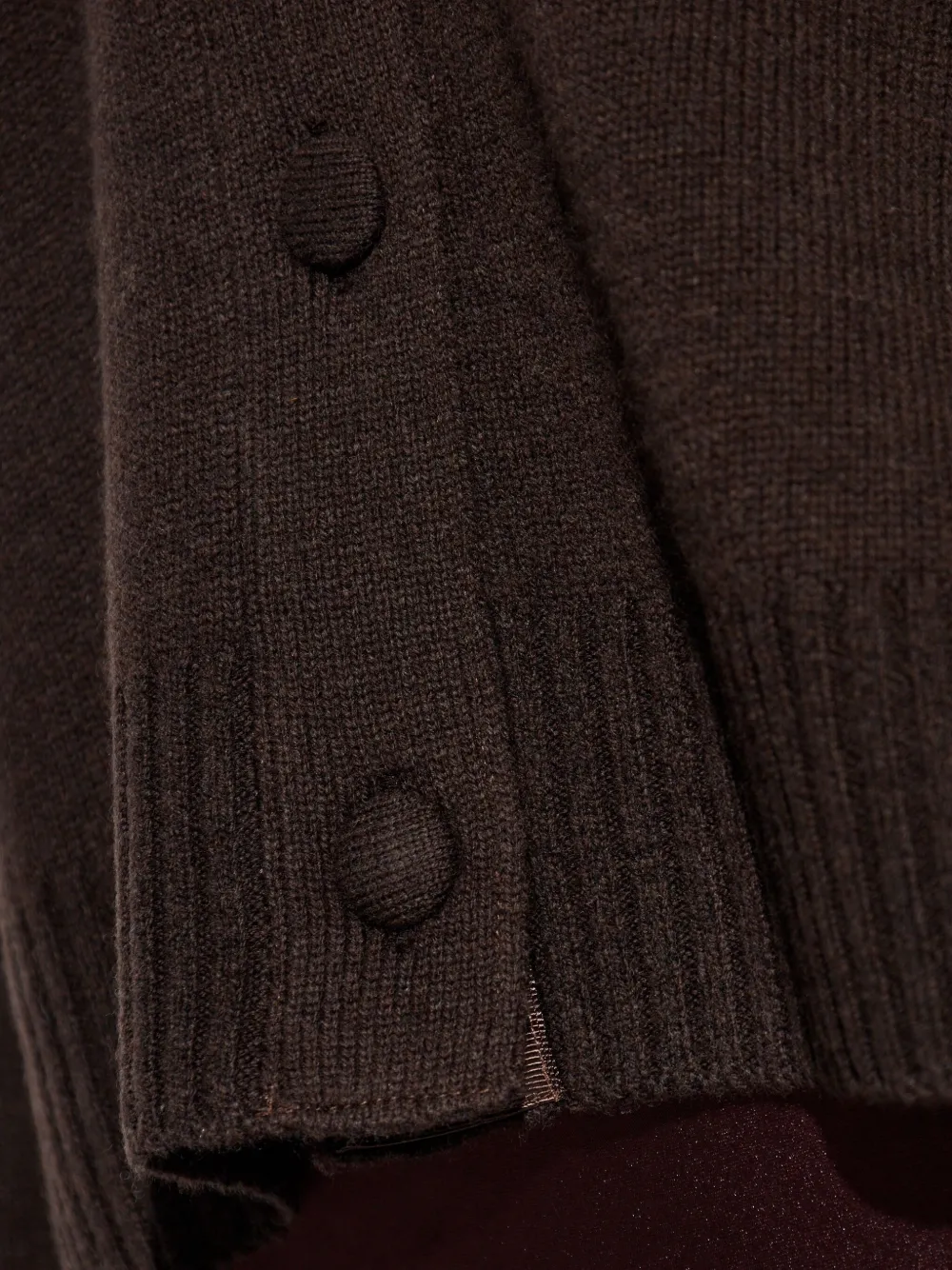 Officine Generale Button-up Cardigan In Brown