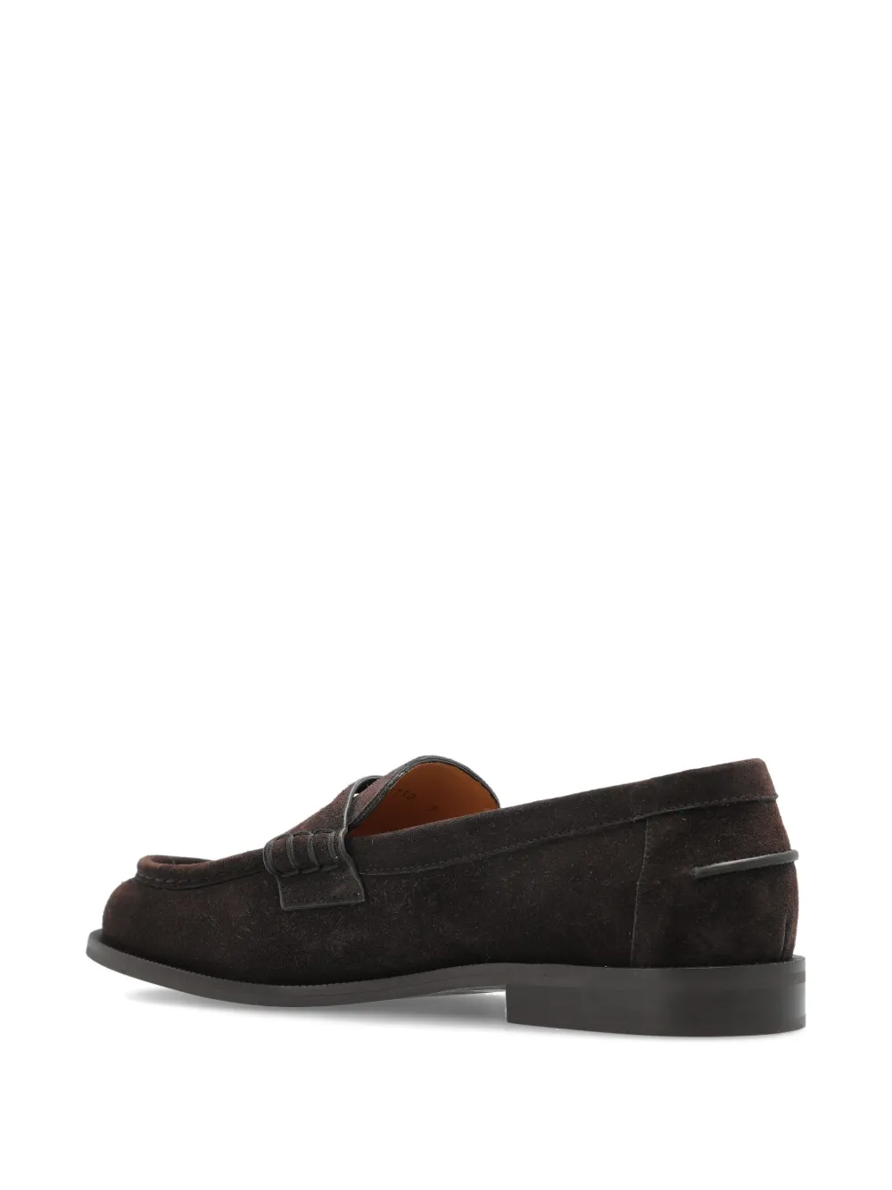 Emporio Armani suede loafers Bruin