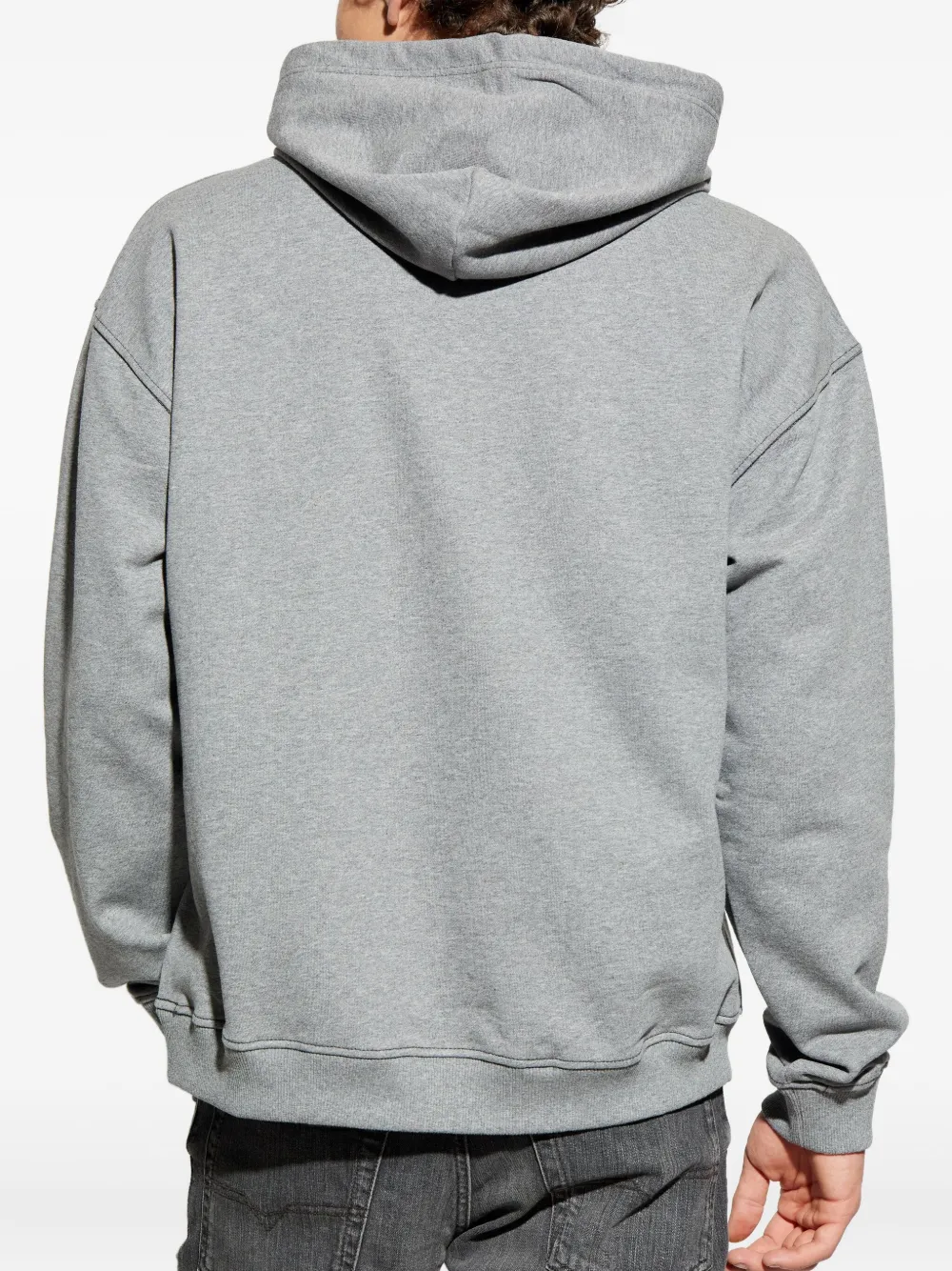 Diesel S-Boxt hoodie met grafische print Grijs