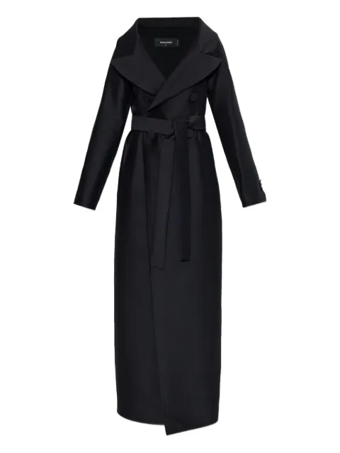 DSQUARED2 virgin wool double-breasted coat