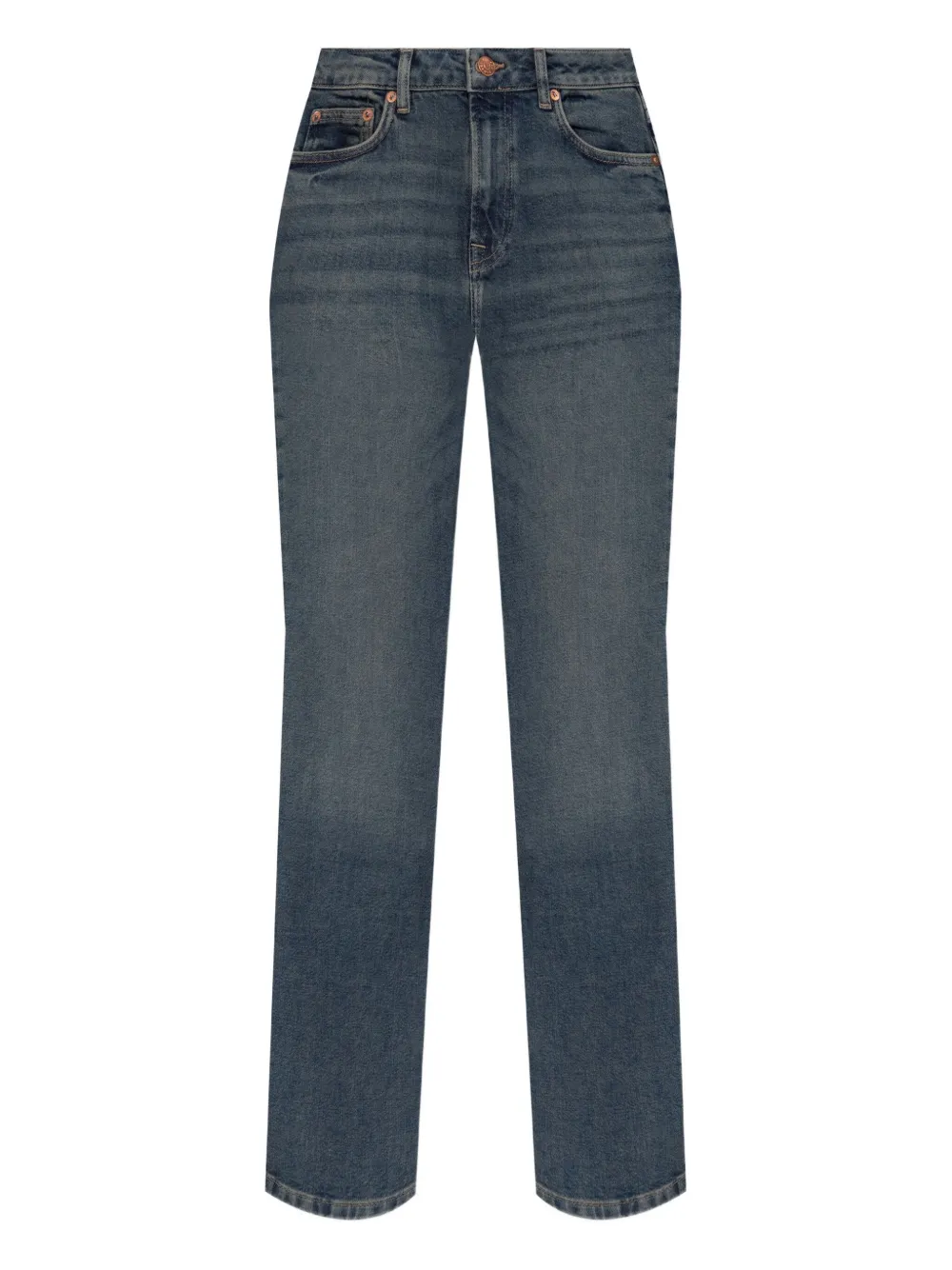 Samsoe & Samsoe Salella Denim Trousers In Multi
