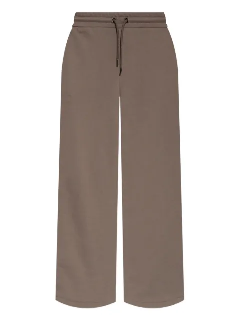 Emporio Armani drawstring embroidered sweatpants