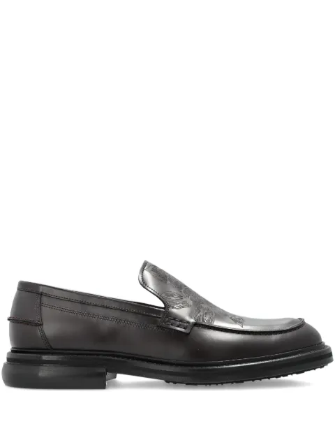 Paul Smith Camini floral-leather loafers