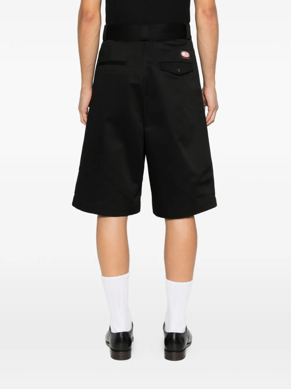 Willy Chavarria Borracha shorts Zwart