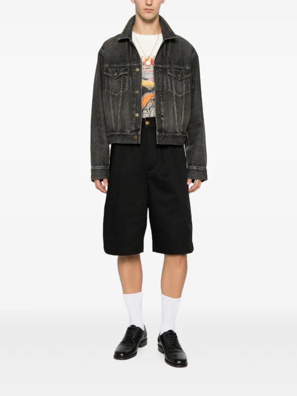 Willy Chavarria Borracha ショートパンツ | ブラック | FARFETCH JP