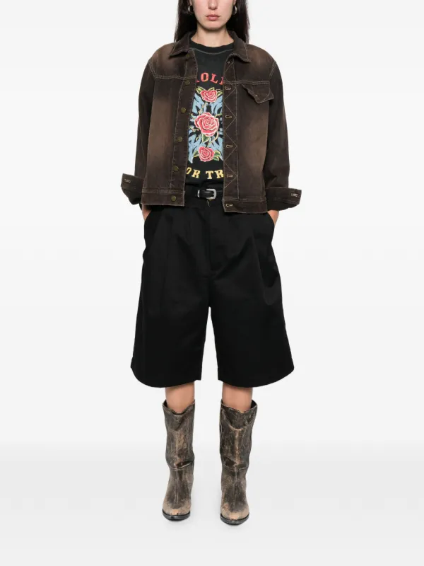 Willy Chavarria Borracha ショートパンツ | ブラック | FARFETCH JP