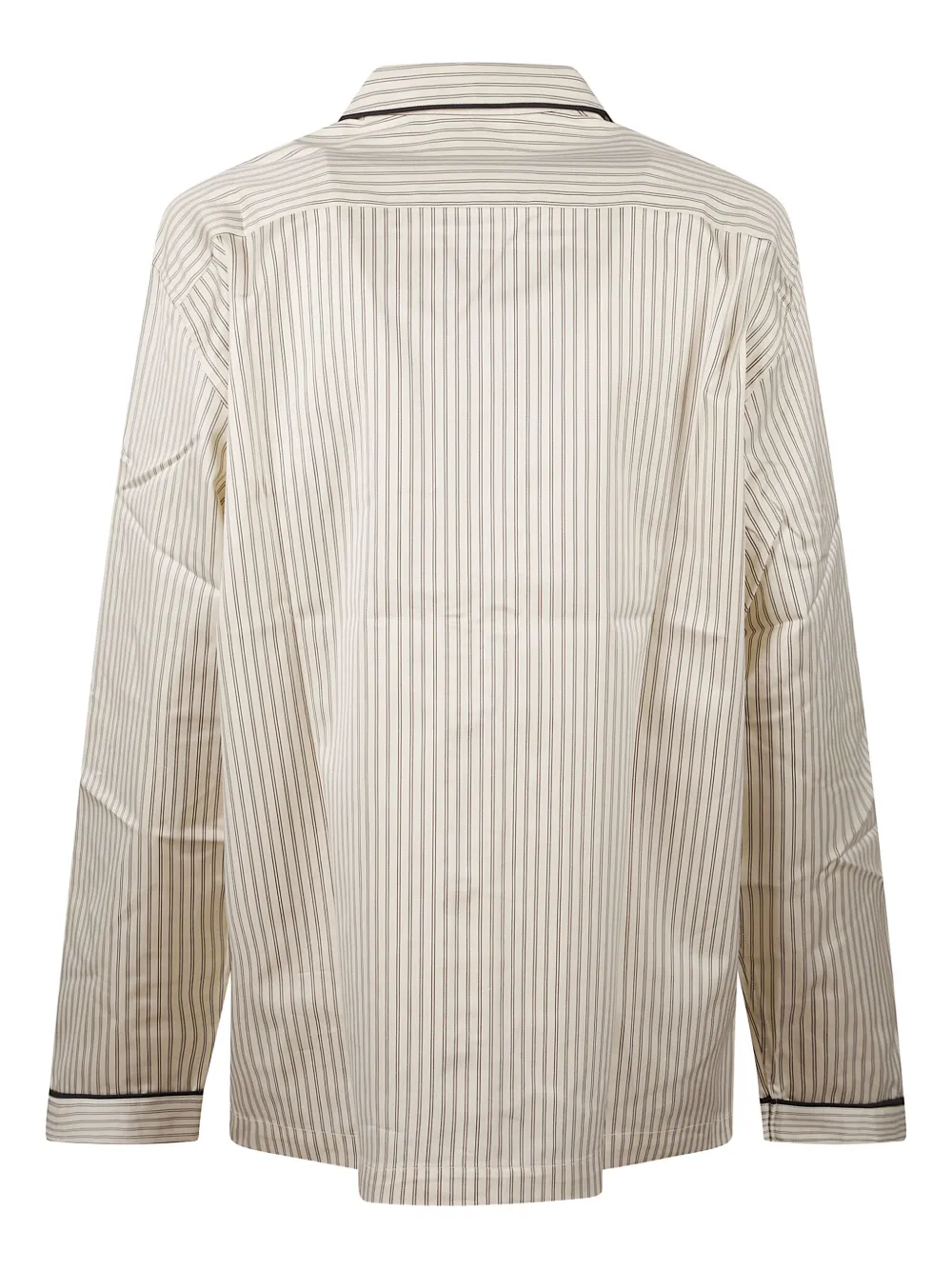 TEKLA camisa de pijama a rayas y con bolsillo en el pecho | Tops de pijama | Image 2