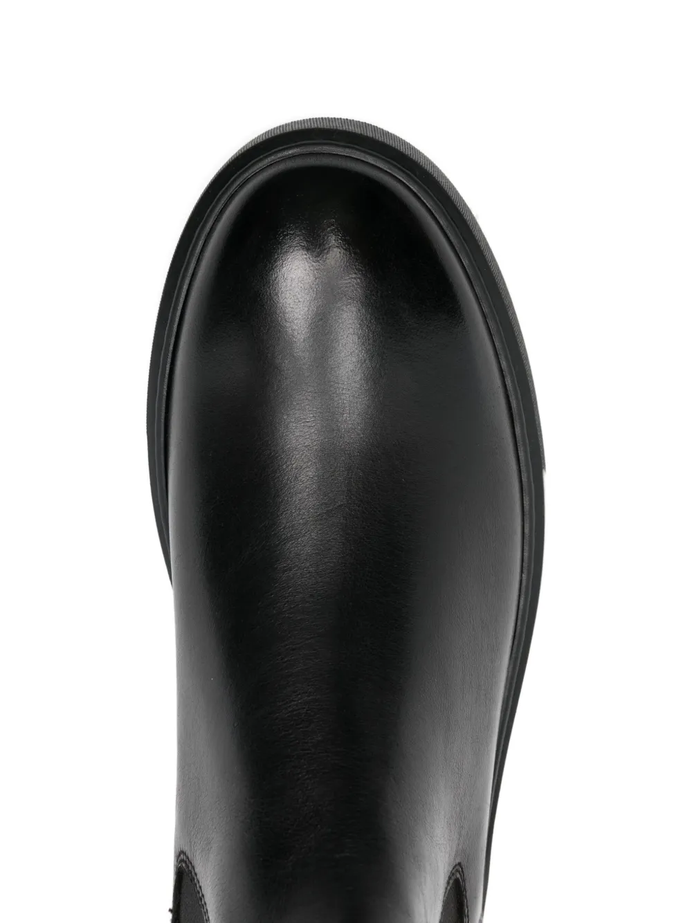 Doucal's Leren Chelsea laarzen Zwart