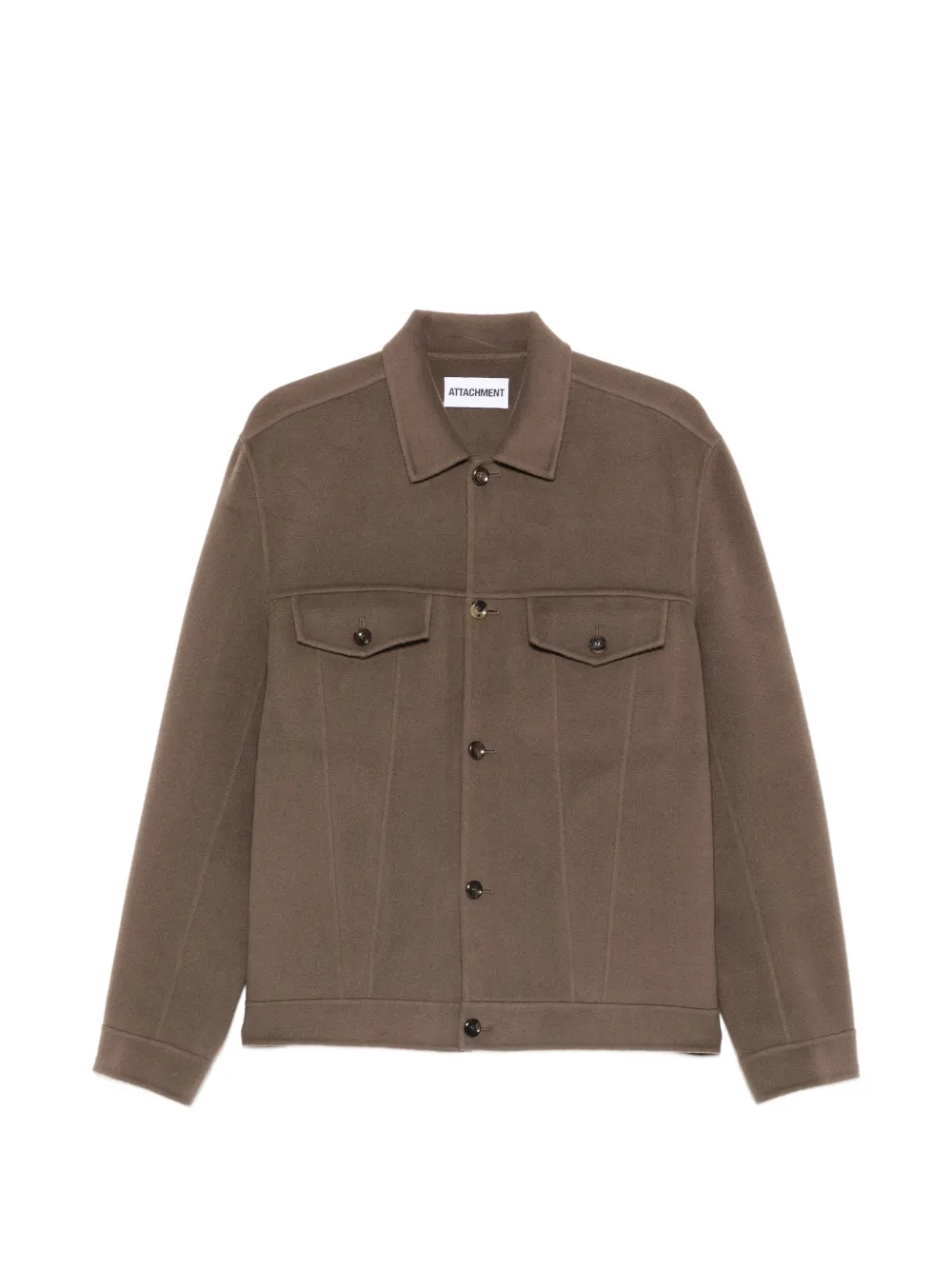 Attachment pocket jacket | Brown | Image 1