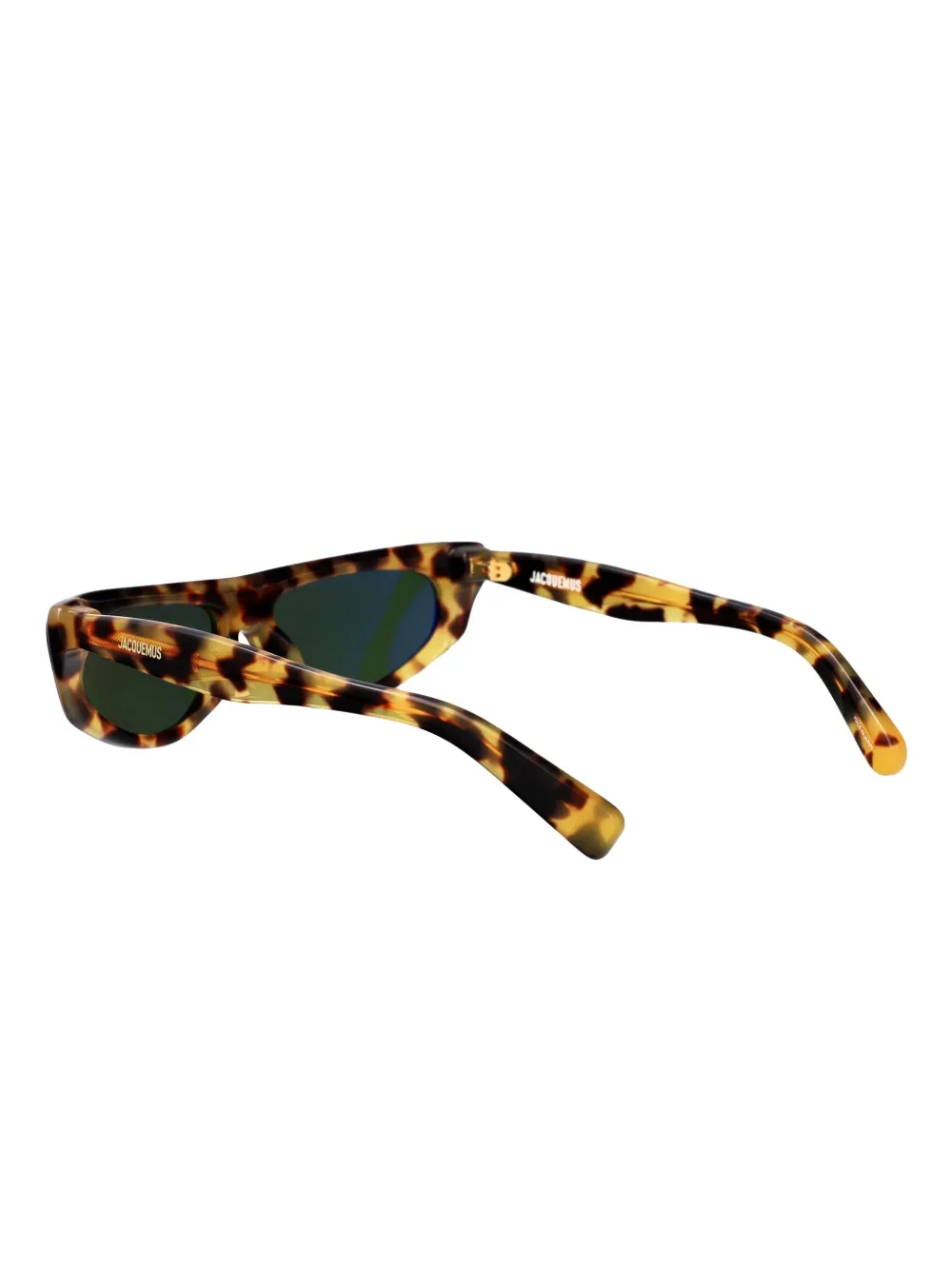 Jacquemus Les Casco zonnebril Bruin