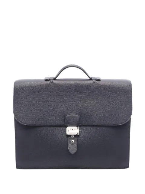 Hermès Pre-Owned 2021 Togo Sac A Depeche 38 business bag